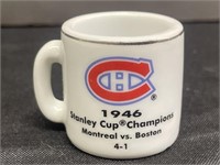 NHL Champions Collectible Mini Mugs. Montreal,