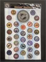 NHL Team Logo Stickers.