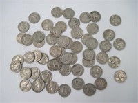 Lot of 56 Buffalo Head Nickels