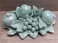 MCM Iridescent Mint Green Pottery Piece