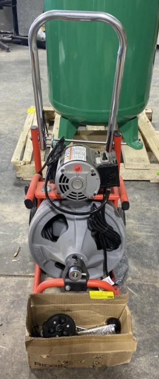 RIDGID K-400 Drain Cleaning Snake Auger 120-Volt