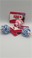 3 Pack Kong  Small Puppy Rope Ball