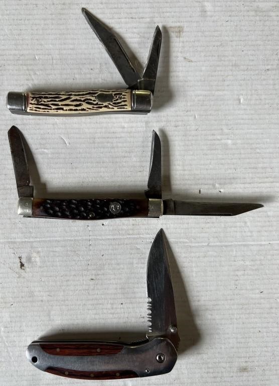 Pocket knives,Winchester, Italy, Colonial