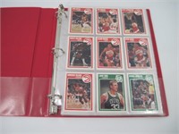 1989-90 Fleer NBA Complete Set Jordan & Stickers