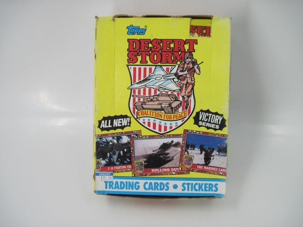 1991 Topps Desert Storm Sealed Cards