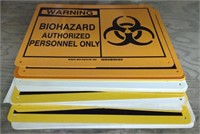 Safety Signs, 10" x 14