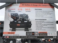 NEW Loncin 40 Gal Air Compressor (TMG-GAC40)