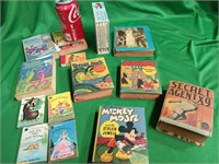 Better Little Books and others, most are Disney,