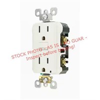 16ct. Leviton 15Amp 125V Outlets, 4 per box