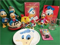 Donald Duck Lot - Book, Punch Out and Stencil