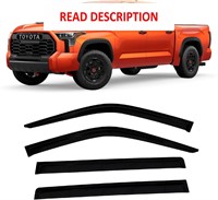 $40  2022-24 Toyota Tundra Visor Deflectors