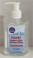 Clean Works Hand Sanitizer (8 Oz Bottle). Bidding