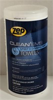 Zep Disinfectant Towels 7 Oz Containers. Bidding