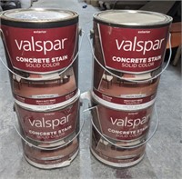 Valspar Concrete Stain (bidding 1xqty)