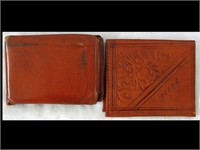 LOT OF TWO LEATHER BILLFOLDS