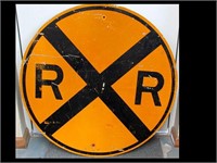 36" ROUND RAILROAD CROSSING SIGN