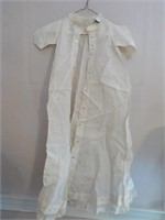 Antique white button child's clothing