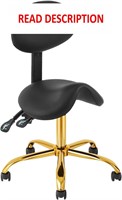 $139  Adjustable Saddle Stool Rolling Chair