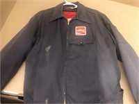 Mens Coca-Cola work jacket 42/ pants 38/33