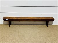 Painted Schoolhouse Bench