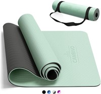 $27  CAMBIVO Yoga Mat  Extra Thick  72x24x0.24 inc