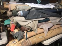 Extreme lot of material for furniture / automotive