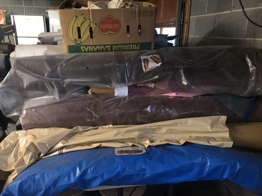 Extreme lot of material for furniture / automotive