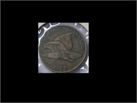 1857 ONE CENT FLYING EAGLE
