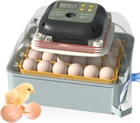 $116  Egg Incubator with Turner & Humidity Control