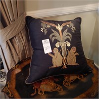 DECORATOR PILLOWS AND TABLE