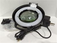 Electrix 7122 Black Magnifier Lamp 15"T