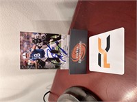 Peyton Manning Signed Card w/COA