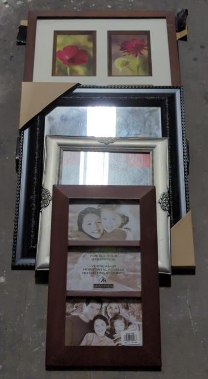 Picture Frames (14"×18" & 8"×10" & 4"×6") &