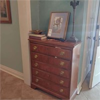 SMALL CHEST OF DRAWERS, MISC.