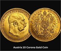 Austria 10 Corona Gold Coin