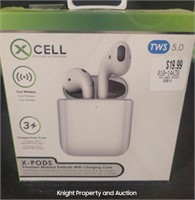 XCell X-Pods Earbuds With Charging Case TWS 5.0