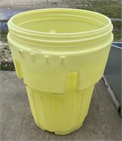 Plastic 60 Gallon Drum (empty), 30x42in