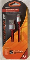 POWERUP: Charge + Sync Micro USB Cable (RED)