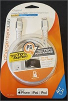 Powerup Type C to Lightning Charging cable 4ft