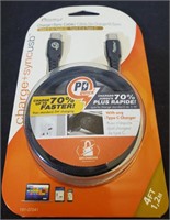 Powerup Type C to Type C Charging cable 4ft