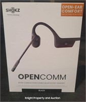 Shokz OpenComm Bone Conduction Bluetooth Headset