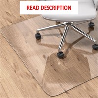 $32  Office Chair Mat  3647  Clear  2mm Duty