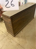 Wood Counter 21" w x 76" L x 36" T