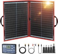 $129  DOKIO 110w Solar Panel Kit (21x28inch  5.9lb