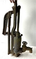 F.E. Myers antique water pump (Yard art)