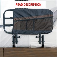 Stander EZ Adjust Bed Rail with Organizer Pouch