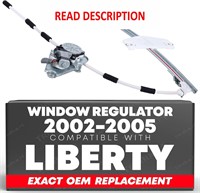 $50  02-07 Jeep Liberty Window Regulator  Right