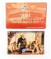 Coin 2010 United States Silver Proof Set + More