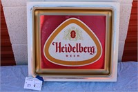 Heidelberg Beer Plastic Sign