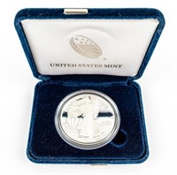 Coin 2019 Silver Eagle Proof in Box with Papers
